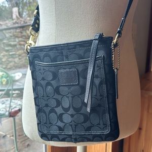 Coach Black Cross Body Bag
